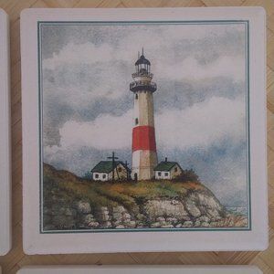 Lighthouse Coasters, Set of 4